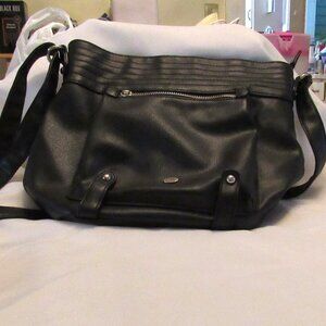 David Jones Paris Black Shoulder Bag